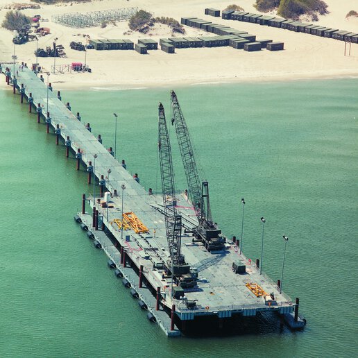 The Elevated Causeway System/Modular (ELCS(M).