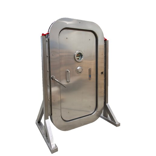 Standalone marine watertight, gaslight, weathertight single door system.