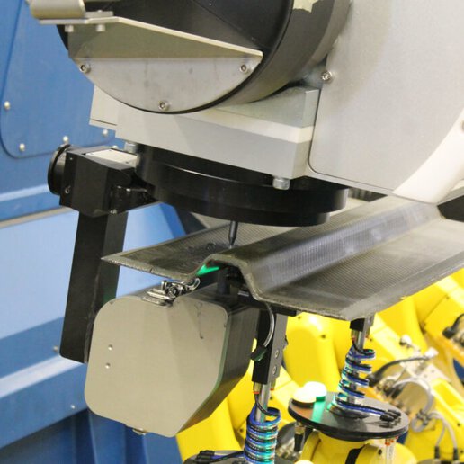 PAR Systems waterjet trimming system.