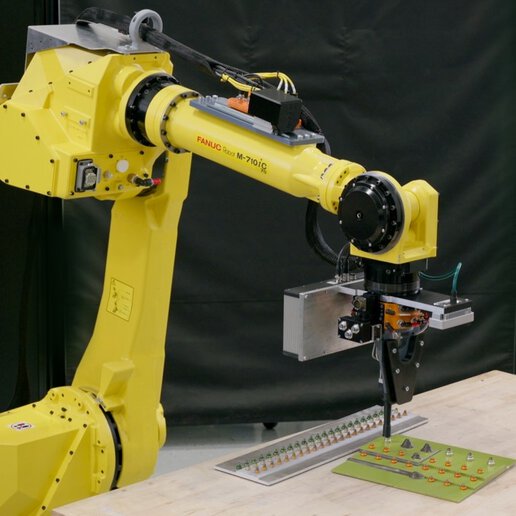 Physical AI System for small work envelopes