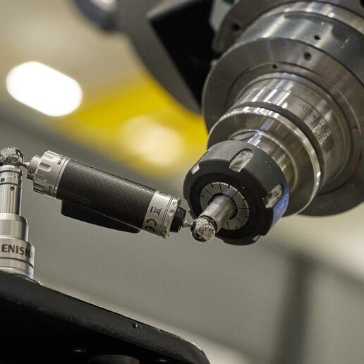 Spindle cutting machine calibration tool.