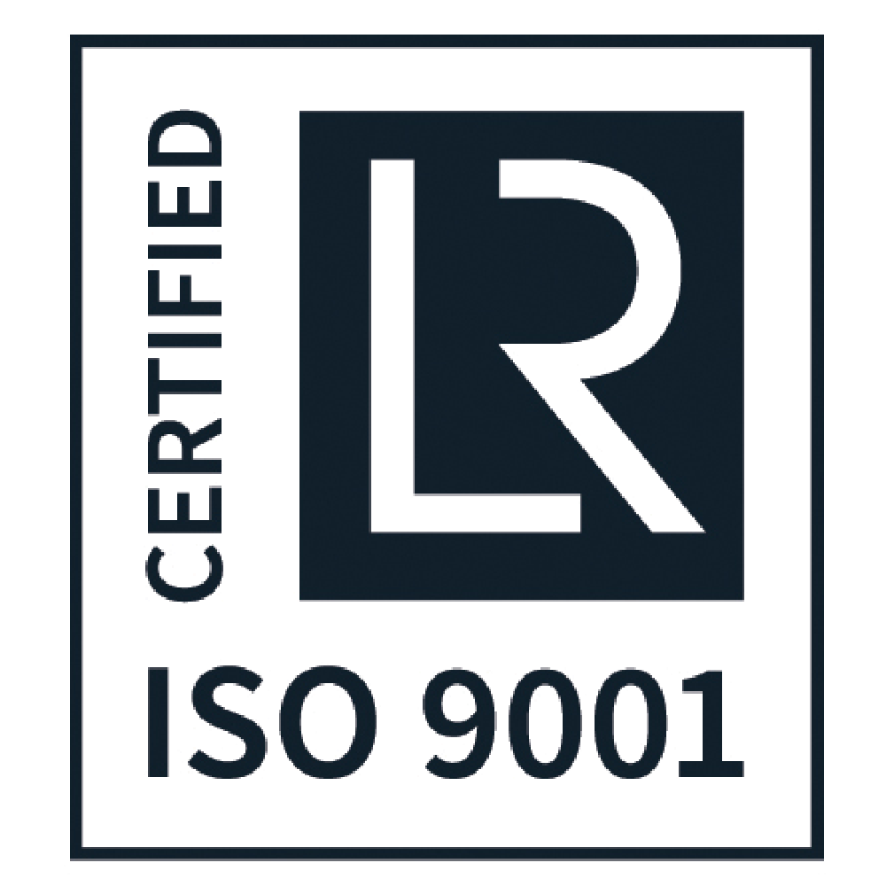 Certified LR ISO 9001 Logo