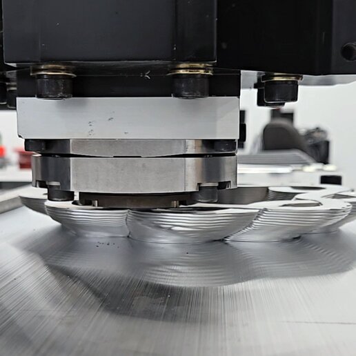 Multilayered friction stir deposition build
